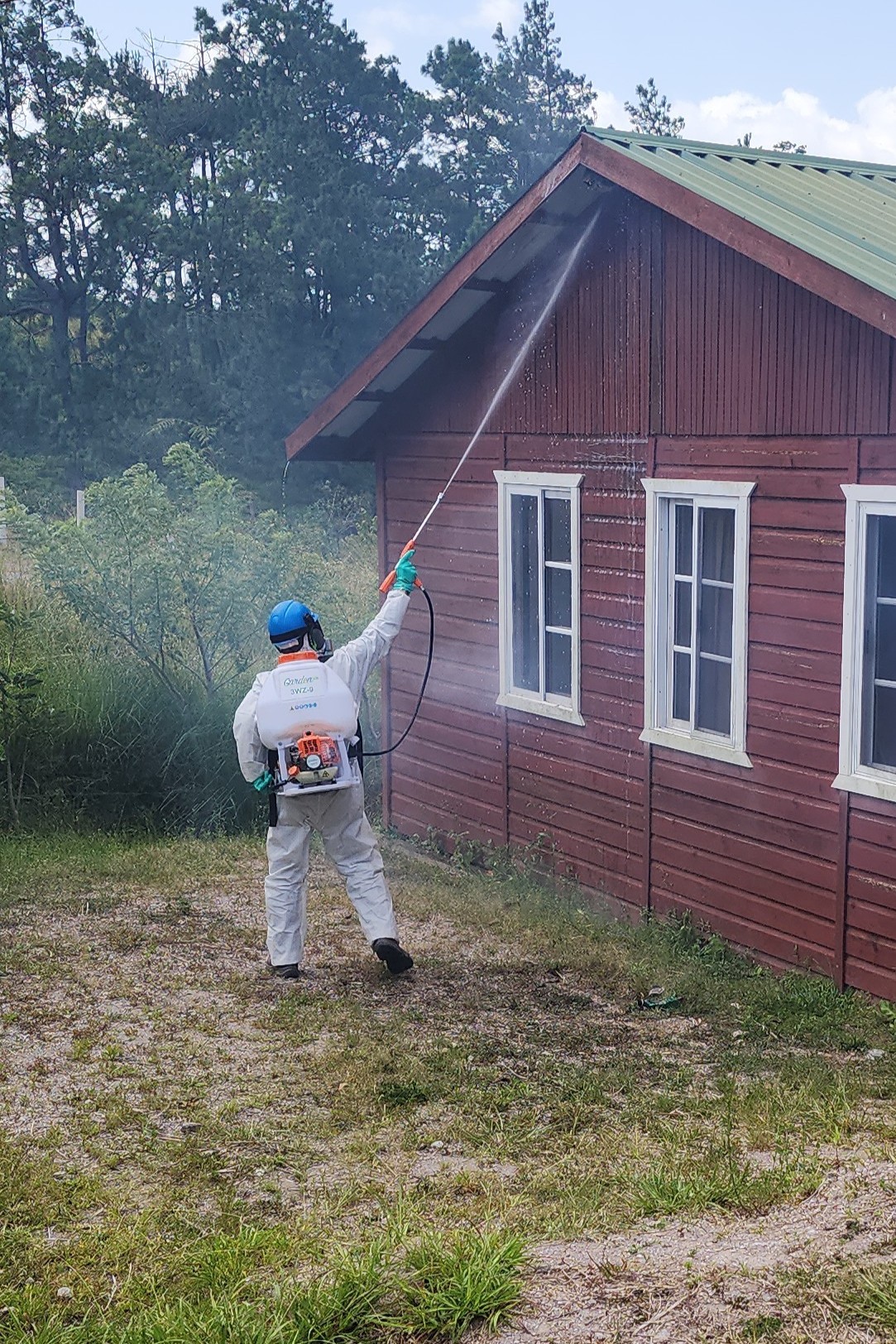 Servicio de plagas en empresa